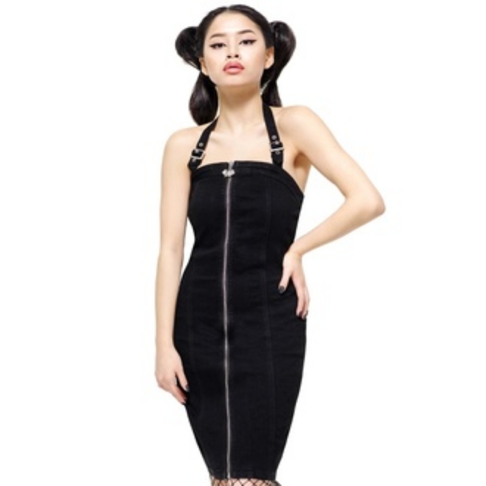 Killstar Release Me Denim Tube Dress